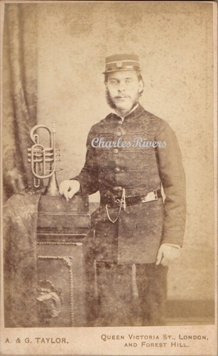 London cdv quasi military - cdv, quasi-military