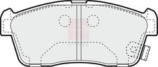 Brake pads set fits - brake,