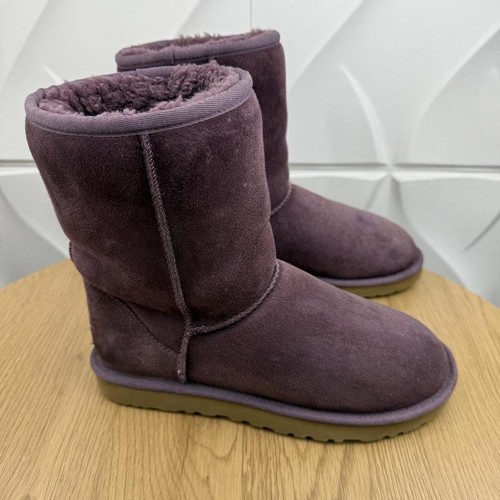 Women ugg boots purple suede - purple,
