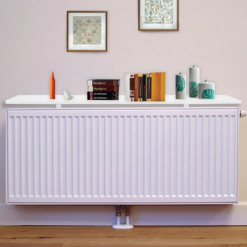 Versatile white radiator - white,