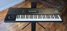 Korg M1 61-Key Digital Keyboard Synthesizer Music Workstation 1990s Black