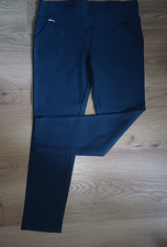 Ladies Teal Thick Leggings size 34" Waist