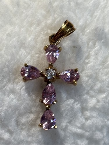 Vintage sterling silver cross - sterling,