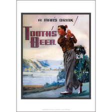 Tooth's Beer A Man's Drink