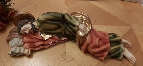 Sleeping saint joseph statue - joseph,