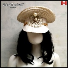women hat men police vintage