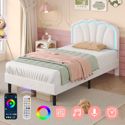 3ft single upholstered bed - 3ft,
