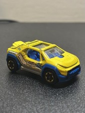Matchbox Malibu Marauder 2015 Yellow And Blue Diecast Car