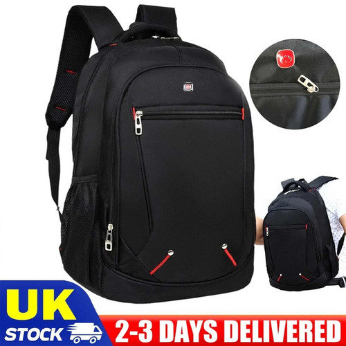 Black backpack rucksack large - black,