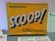 Scoop board game by