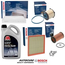 FOR VAUXHALL ASTRA J 1.6 GTC SRI CDTI MK6 2011-16 FULL BOSCH FILTER SERVICE KIT