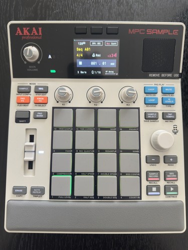 Akai mpc sample screen - akai,