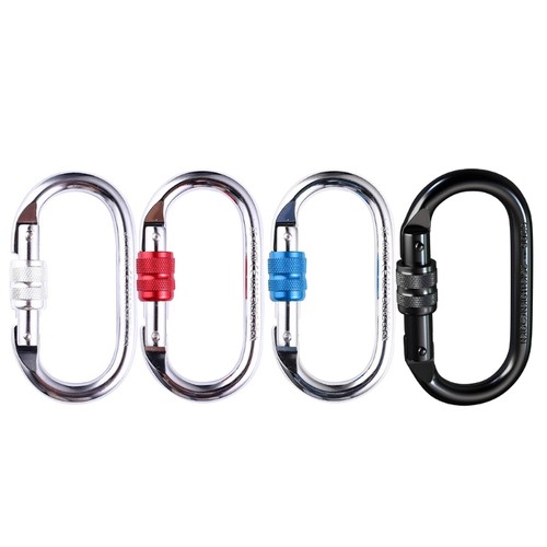 Oval screw gate - oval, locking
