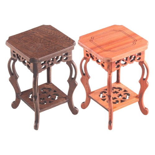 Plant display stand wooden - display,