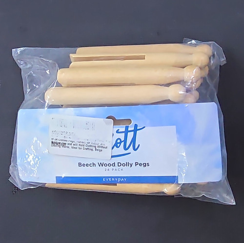 Beech wood dolly - beech, pegs