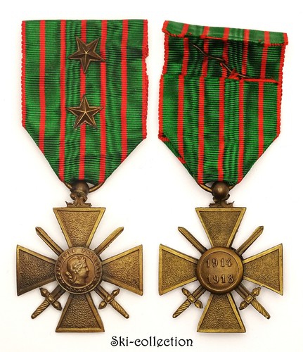 Croix guerre 1914 1918 - croix, de