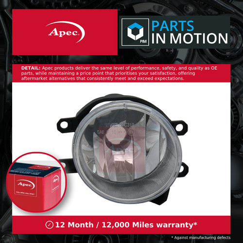 Fog light lamp - lamp, fits