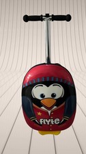 Flyte Perry the Penguin Midi 18" Scooter Suitcase – Ride On Kids Cabin Luggage