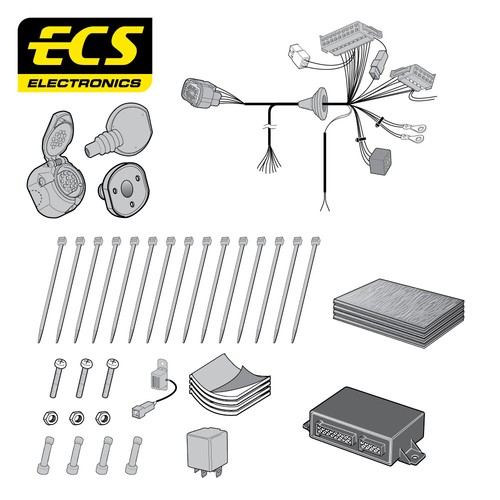 Ecs pin car specific towbar - car,