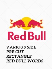 Pre Cut Redbull Logo Bulls