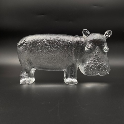 Kosta boda large hippo - kosta,
