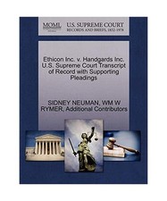 Ethicon Inc. V. Handgards Inc