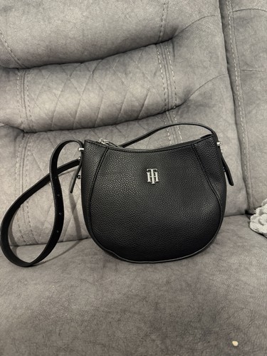 Tommy hilfiger black - black, pebbled
