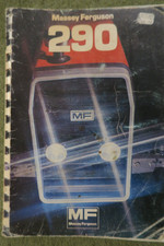 Massey Ferguson Tractor MF290 Operators Manual handbook MF 290