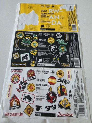 Craft beer labels - craft,