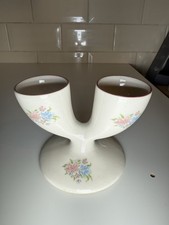 Vintage Double Egg Cup Floral