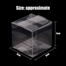 200x Wedding Favor Boxes Clear