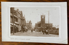 SOUTH SHIELDS, ST HILDA'S CHURCH Antique c1920 RAPID Real Photograph PostCard
