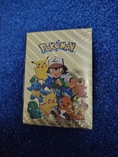 Pokémon Rare Gold Foil Card Box Set 63 Cards Xmas gift