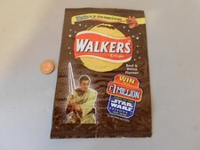 Star Wars Walkers Crisps Empty