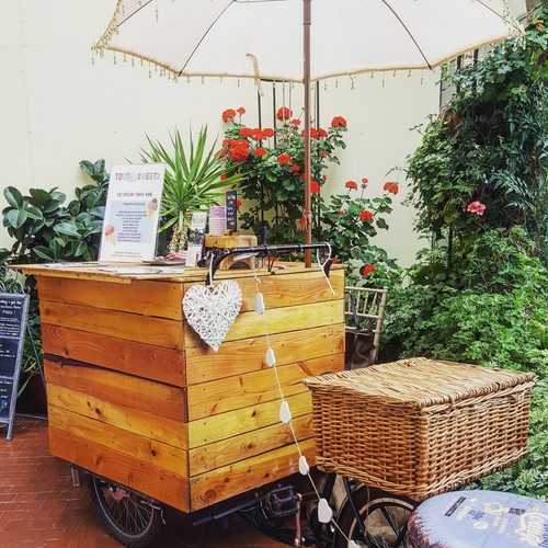 Two ice cream trike - two,