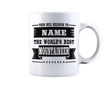 Mountaineer Personalised Mug