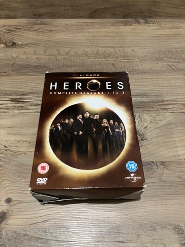 Heroes season dvd - 1-3,