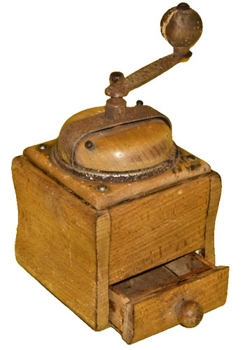 Vintage belgian coffee mill - vintage,