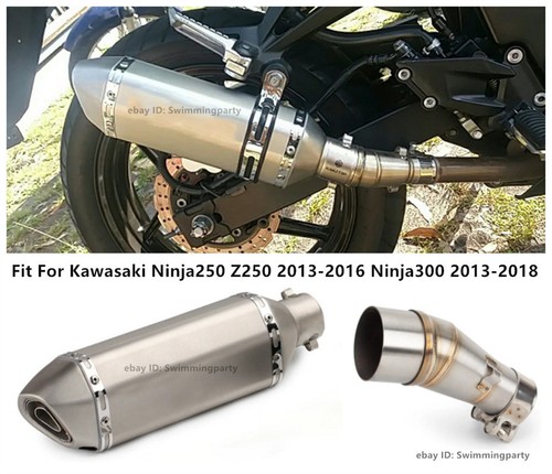 Exhaust mid link pipe muffler - exhaust,