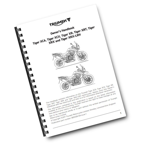 Triumph owners handbook - triumph, user