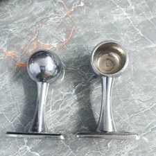 Wardrobe Pole Hanging Rail Fittings Chrome Clothes Pole 19mm 25mm Round Tube