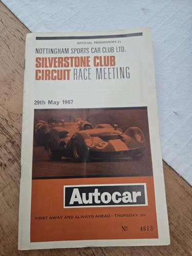 Silverstone may 1967 - silverstone,