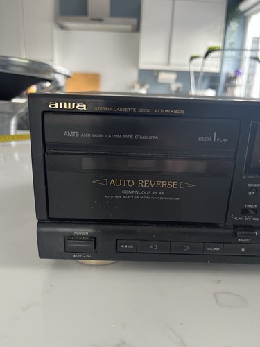 Aiwa wx828k double cassette - ad-wx828k,