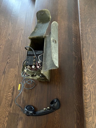 Ww2 army field phone korea - ww2, us
