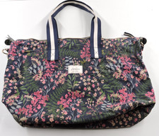 JOULES Floral Canvas Tote