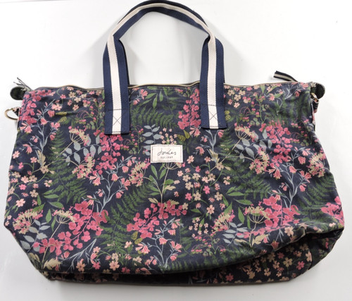 Joules floral canvas tote - floral,