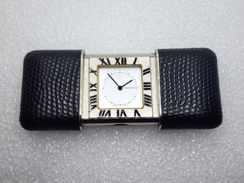 Tiffany travel alarm clock - co,