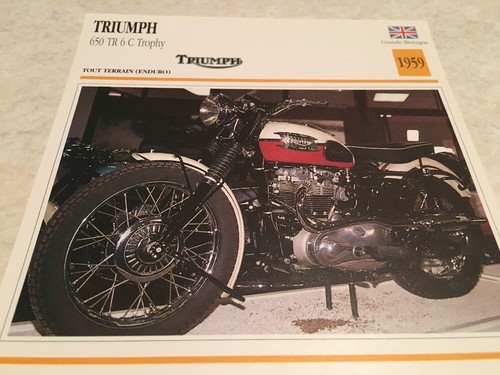 Triumph 650 tr6c - triumph, trophy