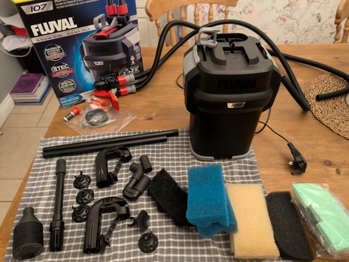 Fluval 107 canister filter - fluval,
