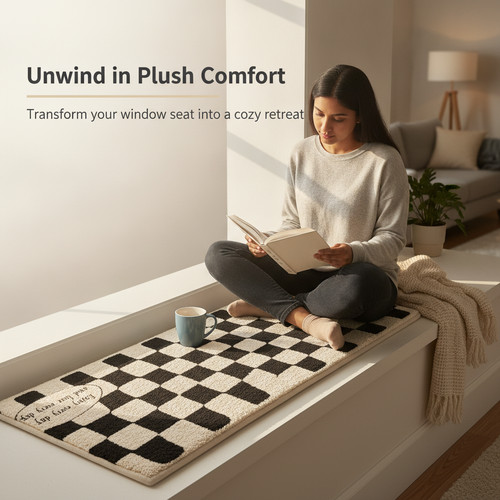 Bay window cushion mat - bay,